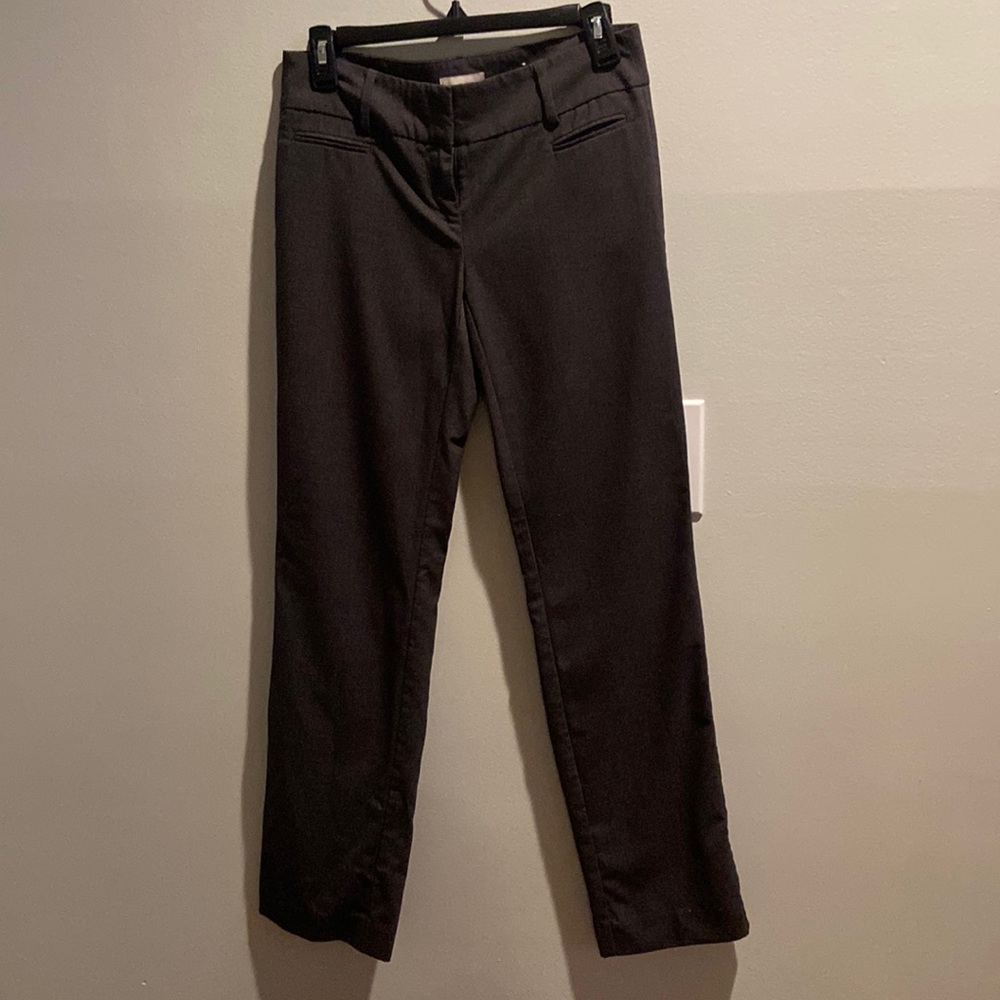 Classic gray Loft trousers size 0.